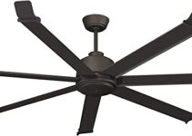 Arctic Chill 7-Blade 70” Sweep Ceiling Fan, Wet Listed – Best For Outdoors