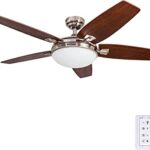 Honeywell Ceiling Fans 50197 Carmel Contemporary Ceiling Fan