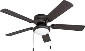 Portage Bay 50251 Hugger Ceiling Fan With Light Kit